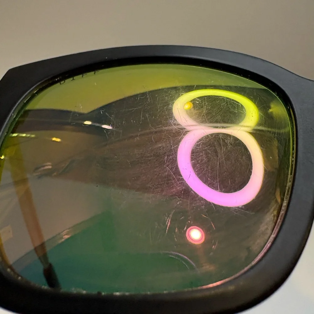 FRAME ONLY- DIFF EYEWEAR BELLA POLARIZED MB-PK10P -‎ Diff Sunglasses